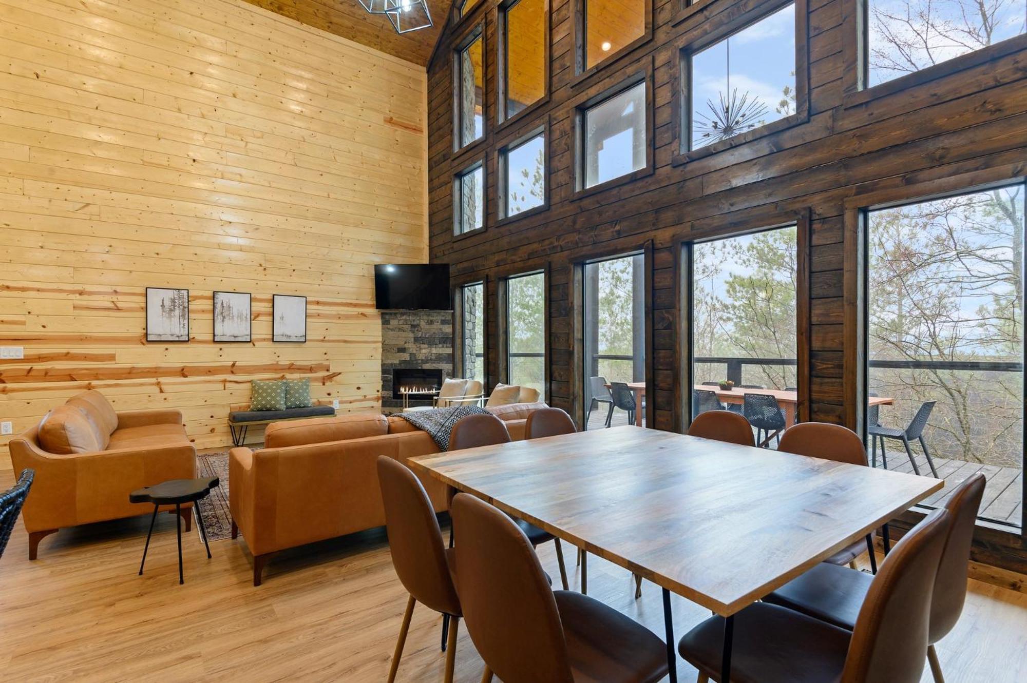 High On The Pines Villa Broken Bow Bagian luar foto