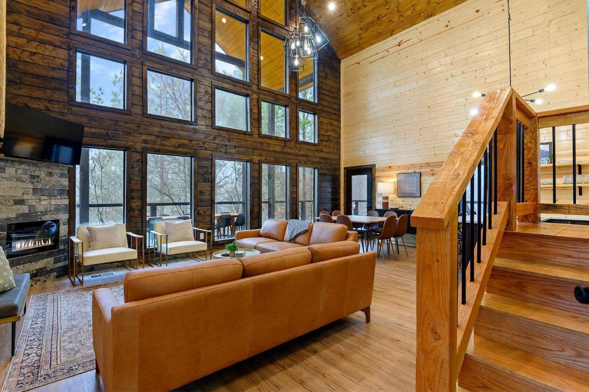 High On The Pines Villa Broken Bow Bagian luar foto
