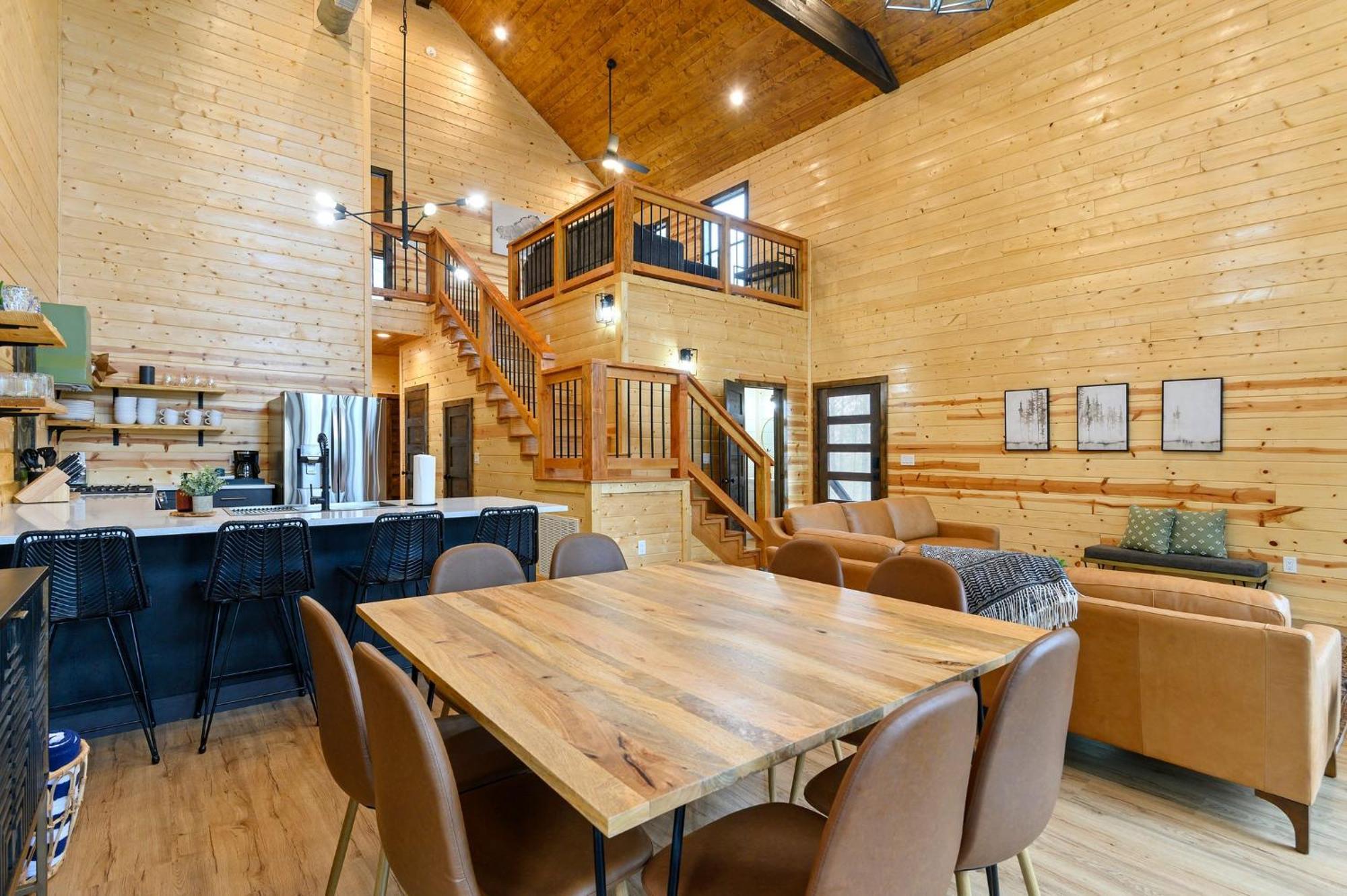 High On The Pines Villa Broken Bow Bagian luar foto
