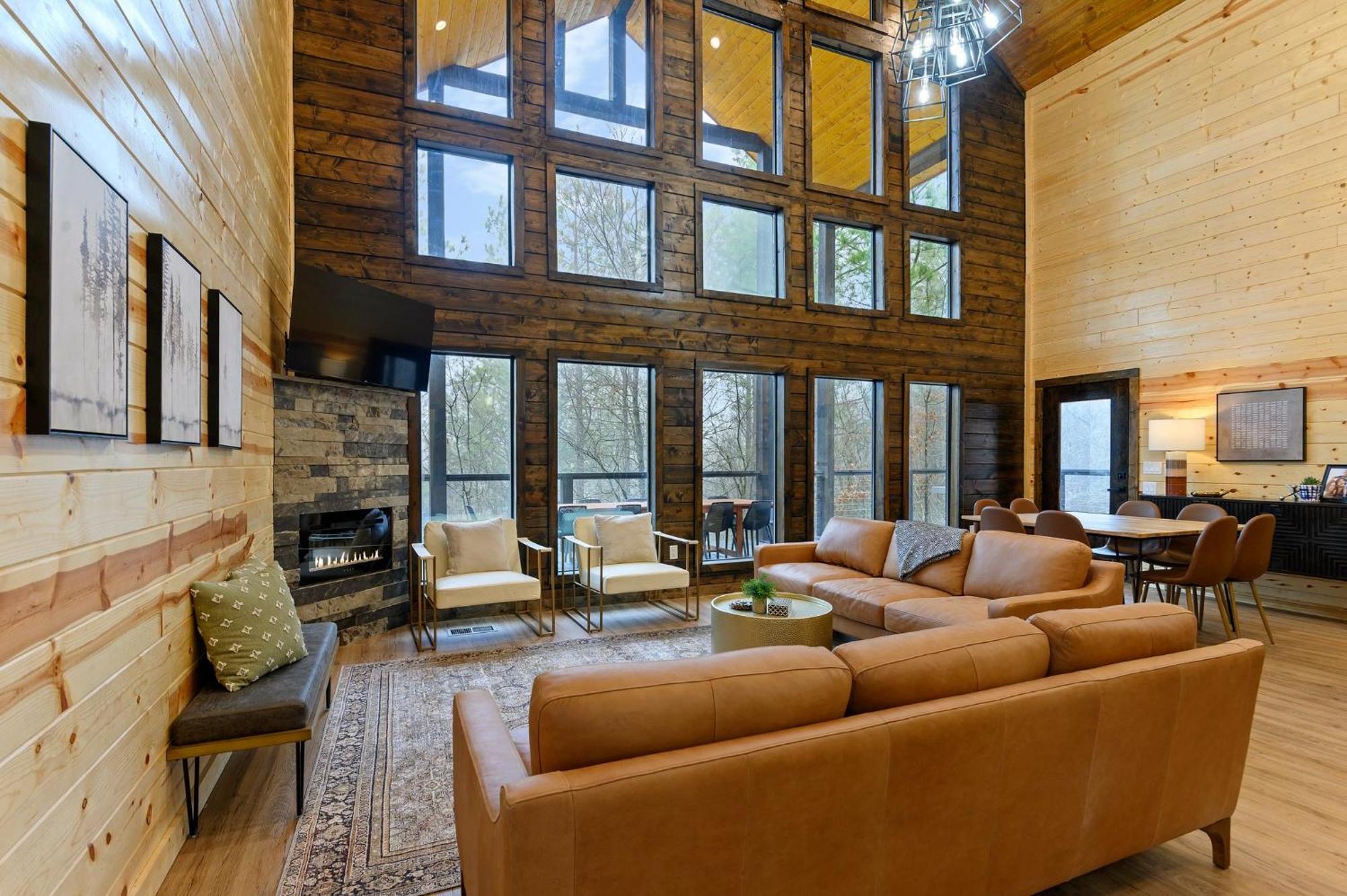 High On The Pines Villa Broken Bow Bagian luar foto
